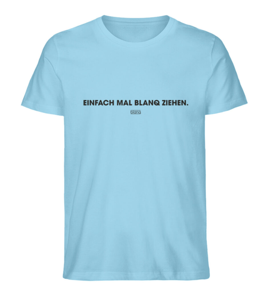 blanq ziehen - Herren Premium Organic Shirt-674